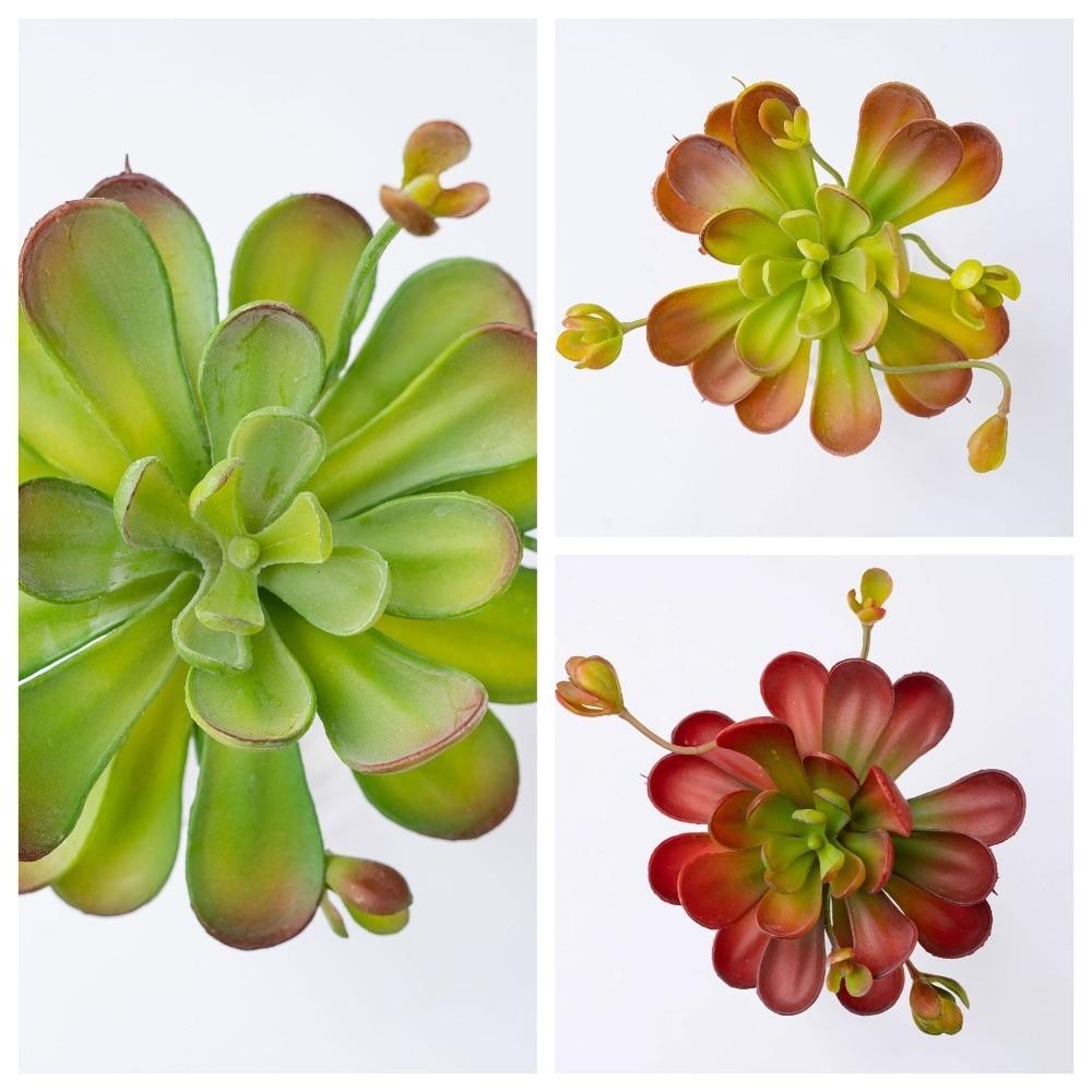 Fleshy Fake Cactus Real Touch Simulation Bonsai Plant  Balcony Decoration