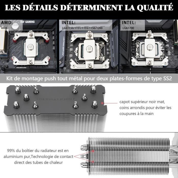 Thermalright Assassin King 120 SE Refroidisseur d'air pour processeur