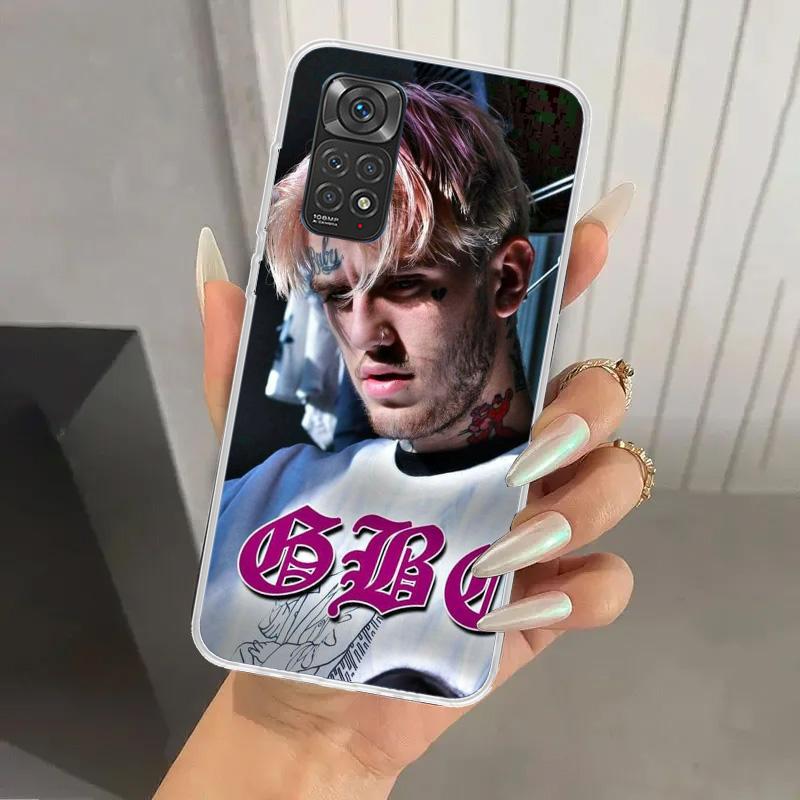Lil Peep Sänger Handyhülle für Xiaomi Redmi Note 15 14 14S 13 12S 12 Pro 11S 11 Plus 11T 11E 10S Weiche Hülle Druckschale Redmi Nr.