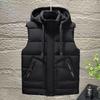 Autumn/Winter Men's Stylish Loose Cotton Vest - Trendy, Warm, Thickened Jacket