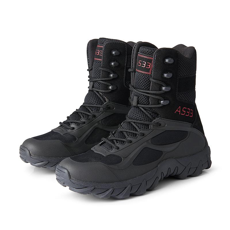 Waterproof Military Boots Manufacturer Tactical Boots Breathable High Top Boots Outdoor Men's Shoes Desert Boots Combat Boots Hiking Boots