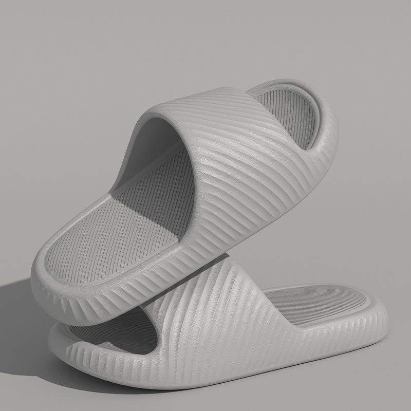 Slippers women's summer home indoor non-slip deodorant silent bath thick bottom outside wear cool slippers