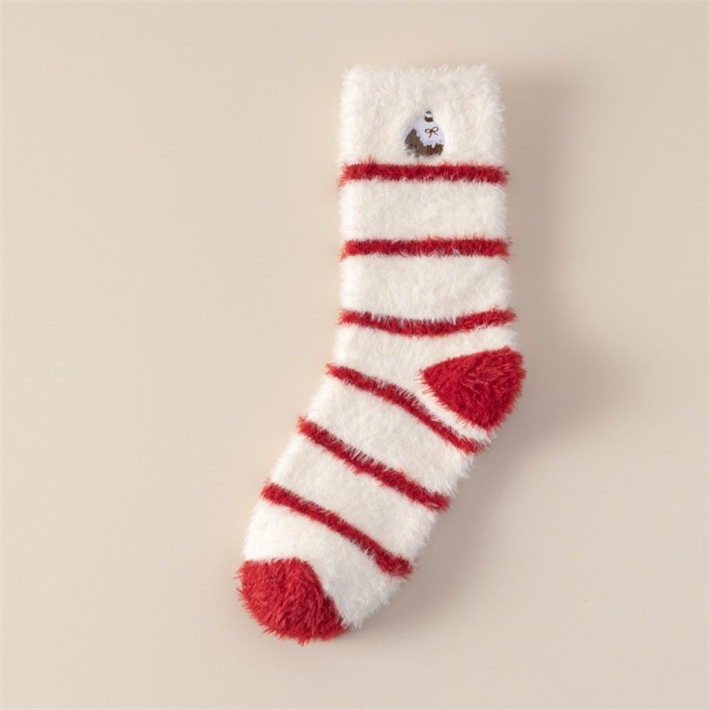 Puppy Dog Thickened Floor Socks Christmas Tree Sleeping Slipper Socks Indoor