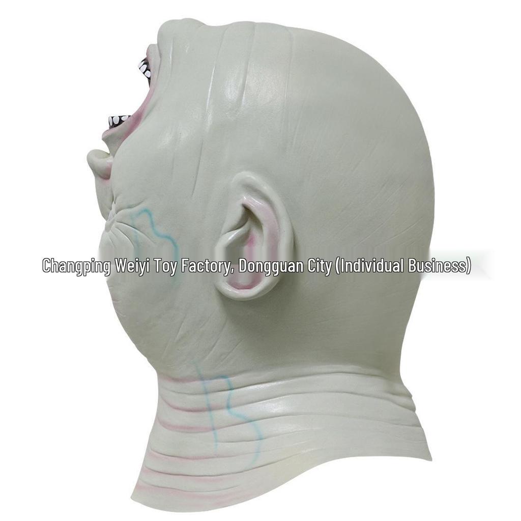 Halloween Alien Old Man Headgear Zombie Devil Mask for Haunted Escape Rooms