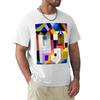 HD PAUL KLEE Colorful Architecture TShirt Abstract Pattern Print Top