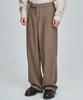 PRAIRIE Wool Relaxed Fit Slacks (Beige)