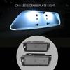 Durable-2Pcs Car LED Number License Plate Light For Renault Megane 2 Clio Laguna 2 Megane 3 Twingo Master Vel Satis