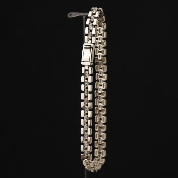_tank Chain Bracelet: Diamond.