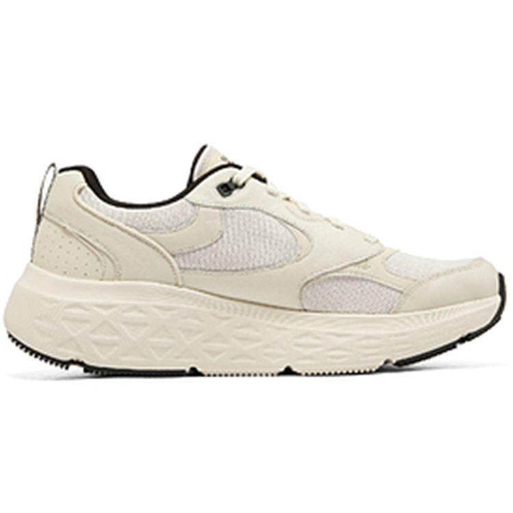 Skechers Max Cushioning Comfortable Trendy Fashion Sports Professional Shock Absorption Low Top Training Running Shoes Men Sneaker Beige 220353-NAT