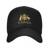 Australia Gold Baseball Cap Rugby Designer Hat Beach Unisexs Tennis Womens