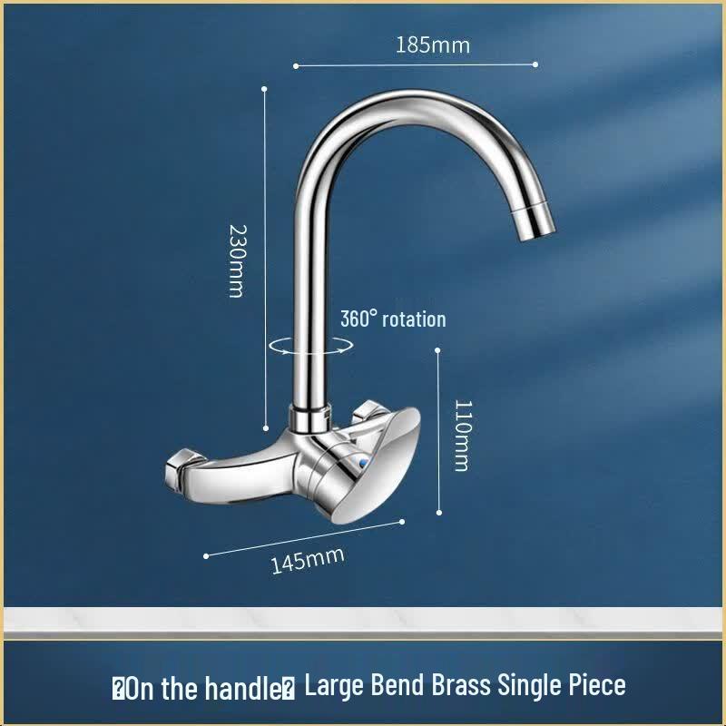 Lindong Wall-Mounted Swivel Faucet