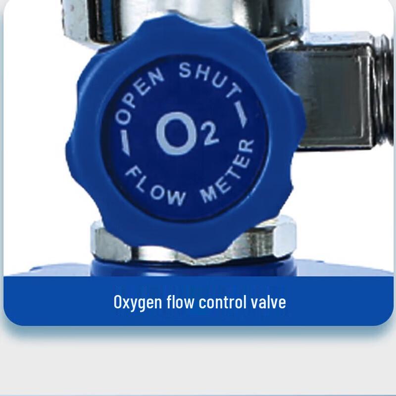 Oxygen Inhaler Regulator with Flowmeter and Humidifier