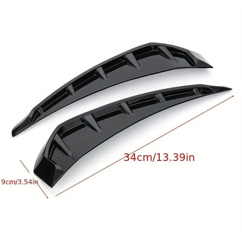 1 Paar Auto Kotflügel Seitenlüfter Kotflügel Luftstrom Formteil Kit Aufkleber für Honda Civic Zubehör 2016 2017 2018