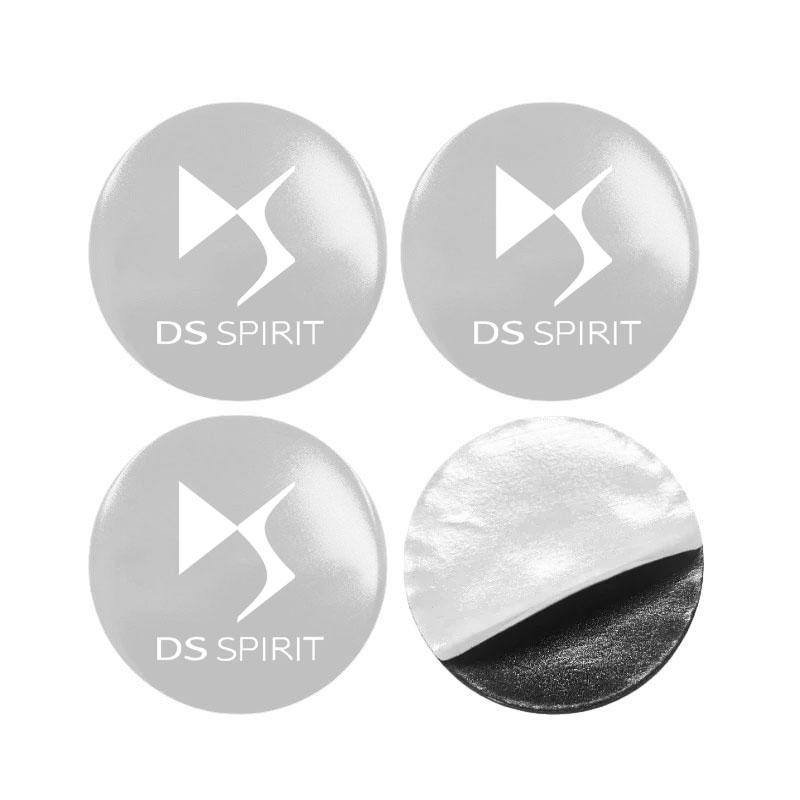 Car Wheel Center Cap with Logo Car Wheel Center Caps Stickers Badges For DS SPIRIT DS3 DS4 DS5 5LS DS6 DS7 WILD RUBIS Accessorie