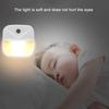 Smart Motion Sensor Wireless LED Night Light Automatic Illumination Light EU Plug Energy Saving Light Indoor Eye-Protecting Wall Lamp Kids Bedroom
