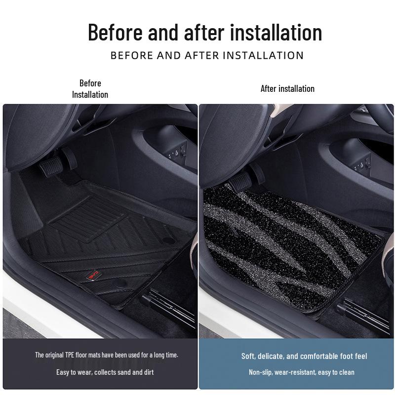 BYD Qin Plus Song Yuan Dolphin Seal Upper Layer Interior Floor Mats Upgrade
