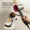 Nonslip Hair Dryer Wall Hanger Space Saving Storage Rack Key Towel Organizer Nonslip Bathroom Essential