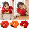 Children's Gifts Tanghulu Shape U-shaped Pillow Ergonomics Portable Travel Neck Cushion Cute Airplane Nap Pad Car