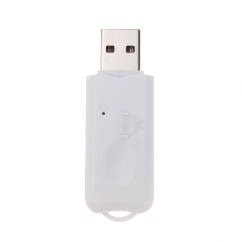 Wireless V5.0 USB Car Bluetooth Audio Adapter MP3 Music Receiver Stereo For AUX Home Speakers PC Handsfree Cellphone Call