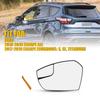 Non-Heated Door Mirror Glass For 2017-19 Ford Escape Driver Left Side FO1324172