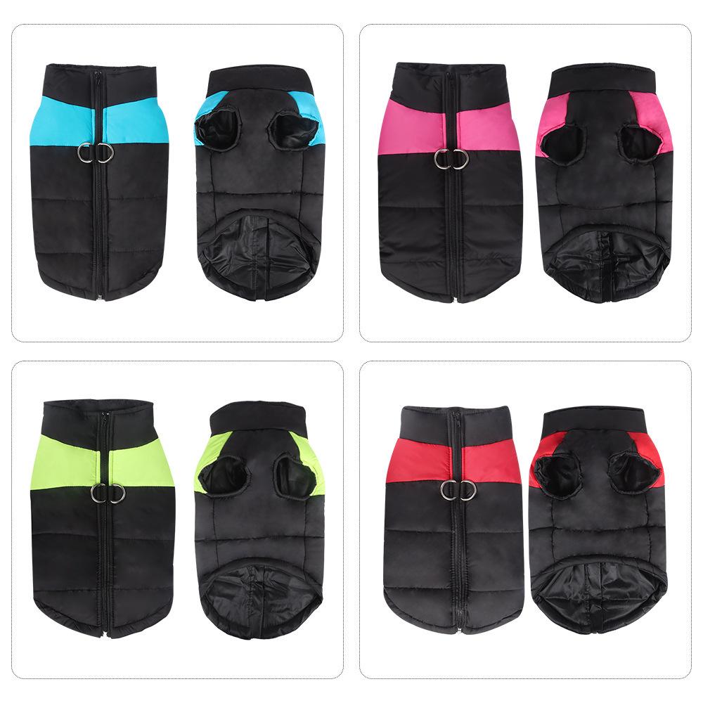 Winter Warm Cotton Coat for Golden Retrievers & Large Dogs
