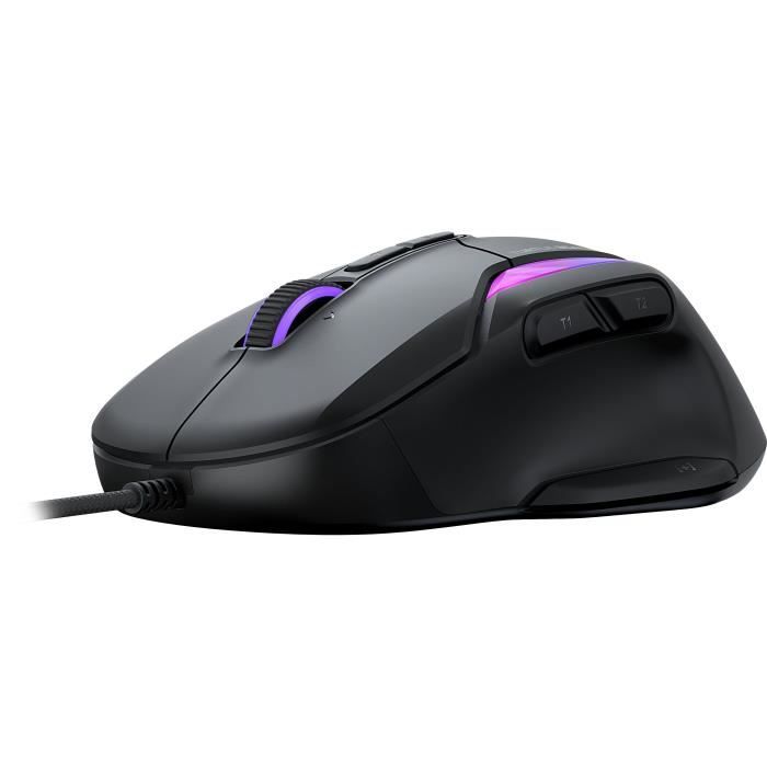 Souris gaming sans fil - turtle beach kone™ ii - ultra légère - noir, 26 000 dpi, 23 fonctions personnalisables