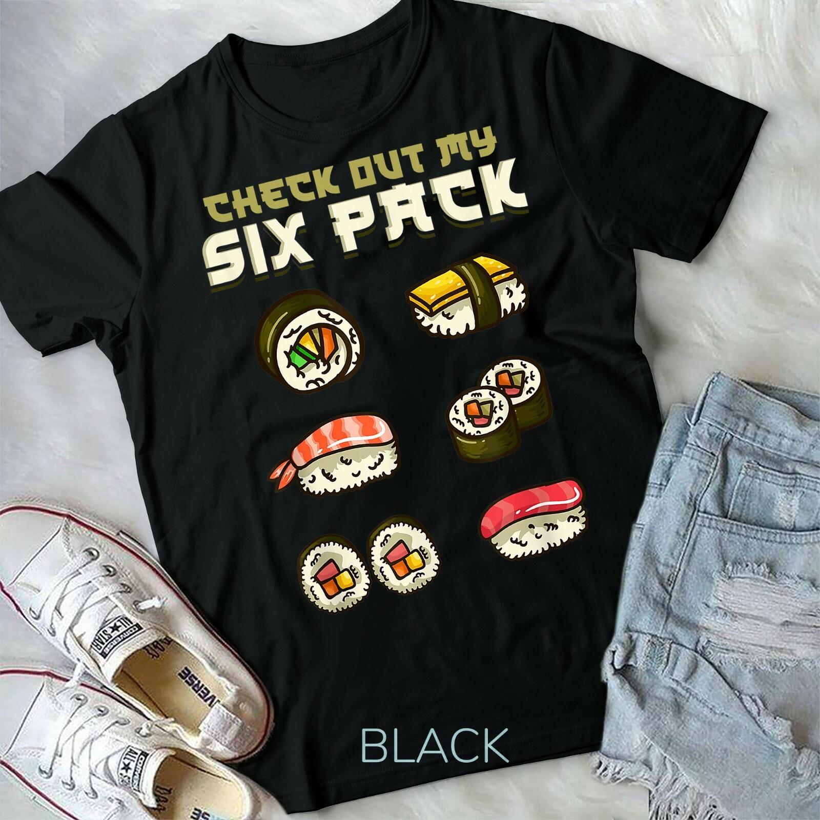 Sushi Japanese Gym Gift Unisex Form T-shirt XXL