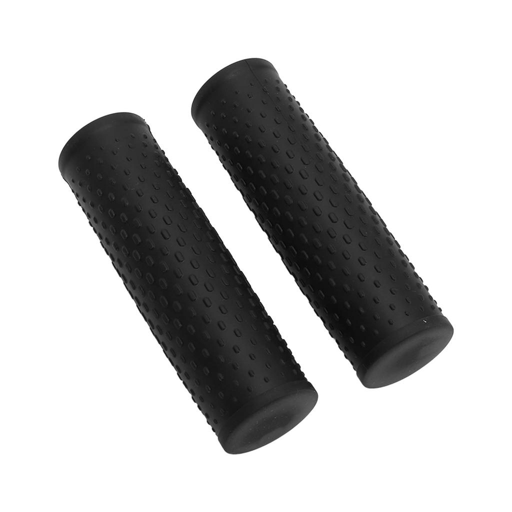 2Pcs Scooter Rubber Handle Grip Cover Rubber Handlebar Grips for Xiaomi M365 PROBlack
