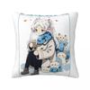Frieren Collection Square Pillowcases Polyester Couch Cushion Cover Funny Decorative Throw Pillow Case
