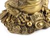 Brass Golden Toad Three Legged Toad Lucky Pray Decoration Shop Parlor Opening Gift (1)