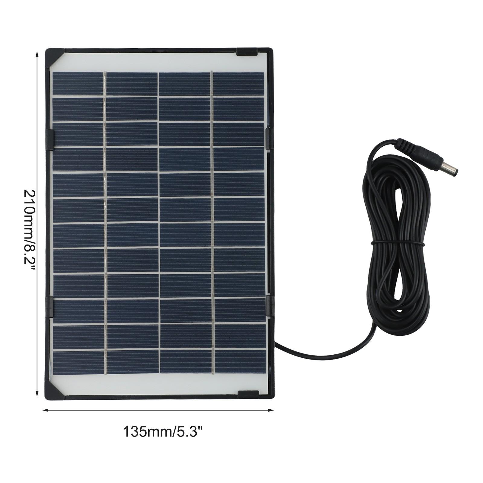 12V Solar Panel 6W Solar Panel Portable Solar Panel