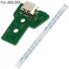 Charging Port Board Lightweight Precise 12Pin Flex Cable USB Charging Port Socket Board for Sony for PS4 JDS-030/JDS-040/JDS-055