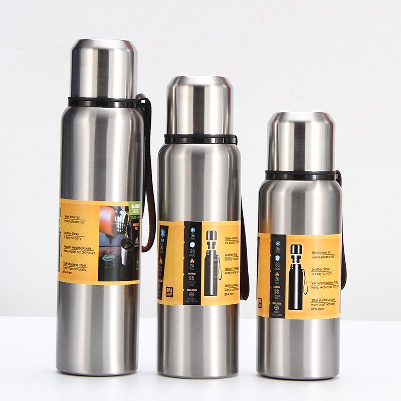 All-Steel 304 Stainless Steel Insulated Large Travel Sports Water Bottle for Men and Women