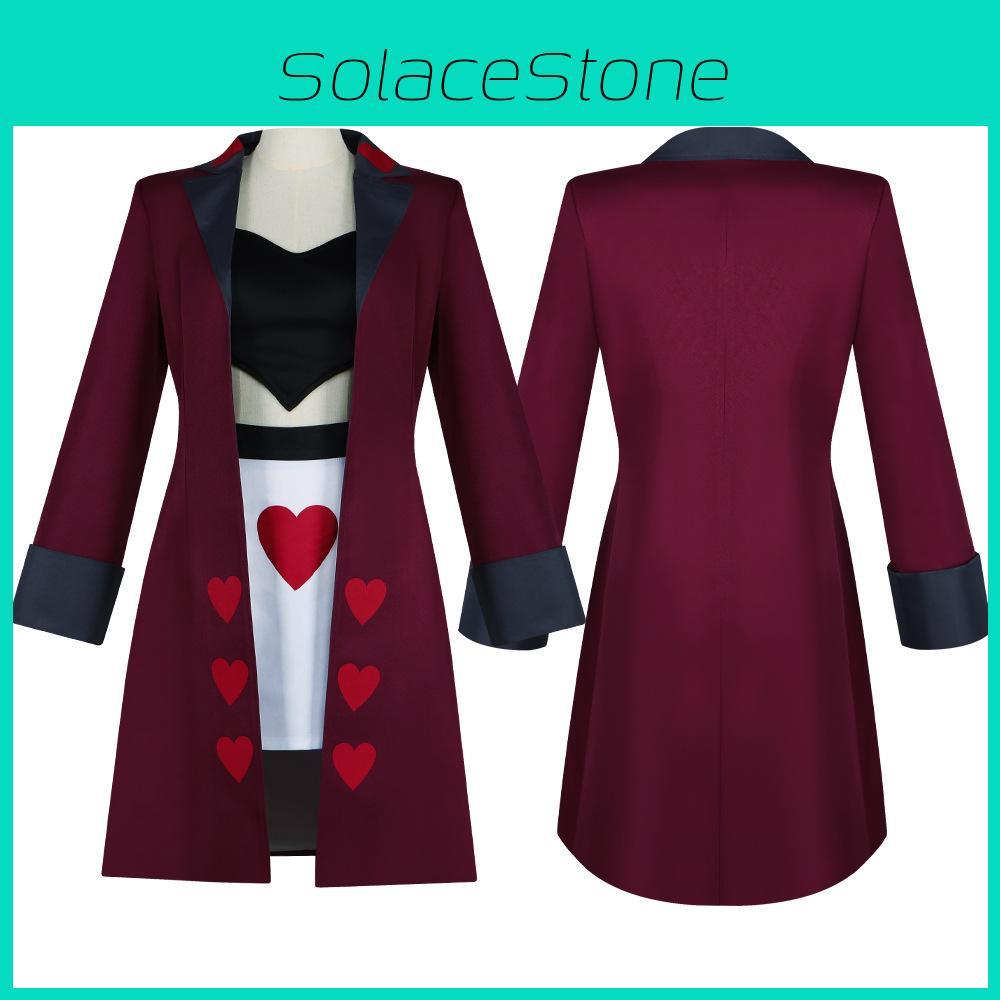 Tenue Cosplay Très Cool Hazbin Hotel 2 en Tissu Polyester Pour Cosplay et Spectacles