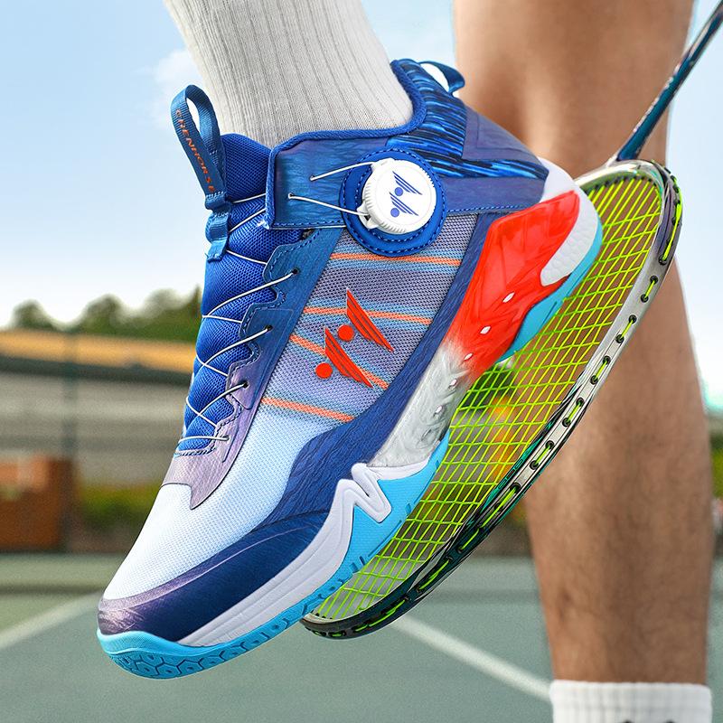 Breathable professional badminton shoes men's non-slip tennis training sports shoes youth mesh table tennis shoes women