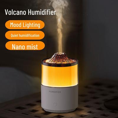 Vulkan-Luftbefeuchter: Buntes Nachtlicht Aromatherapie für Schreibtisch & Schlafzimmer