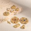 MamacitaSlay Vintage Celestial Animal Charms 18K Gold Plated 316L Stainless Steel Waterproof Jewelry Making Pendants For DIY