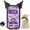 TAKARA TOMY (TAKARA TOMY) Chromisma White Kids Smartphone Wrapped Kuromi Smartphone Kuromi-chan G...