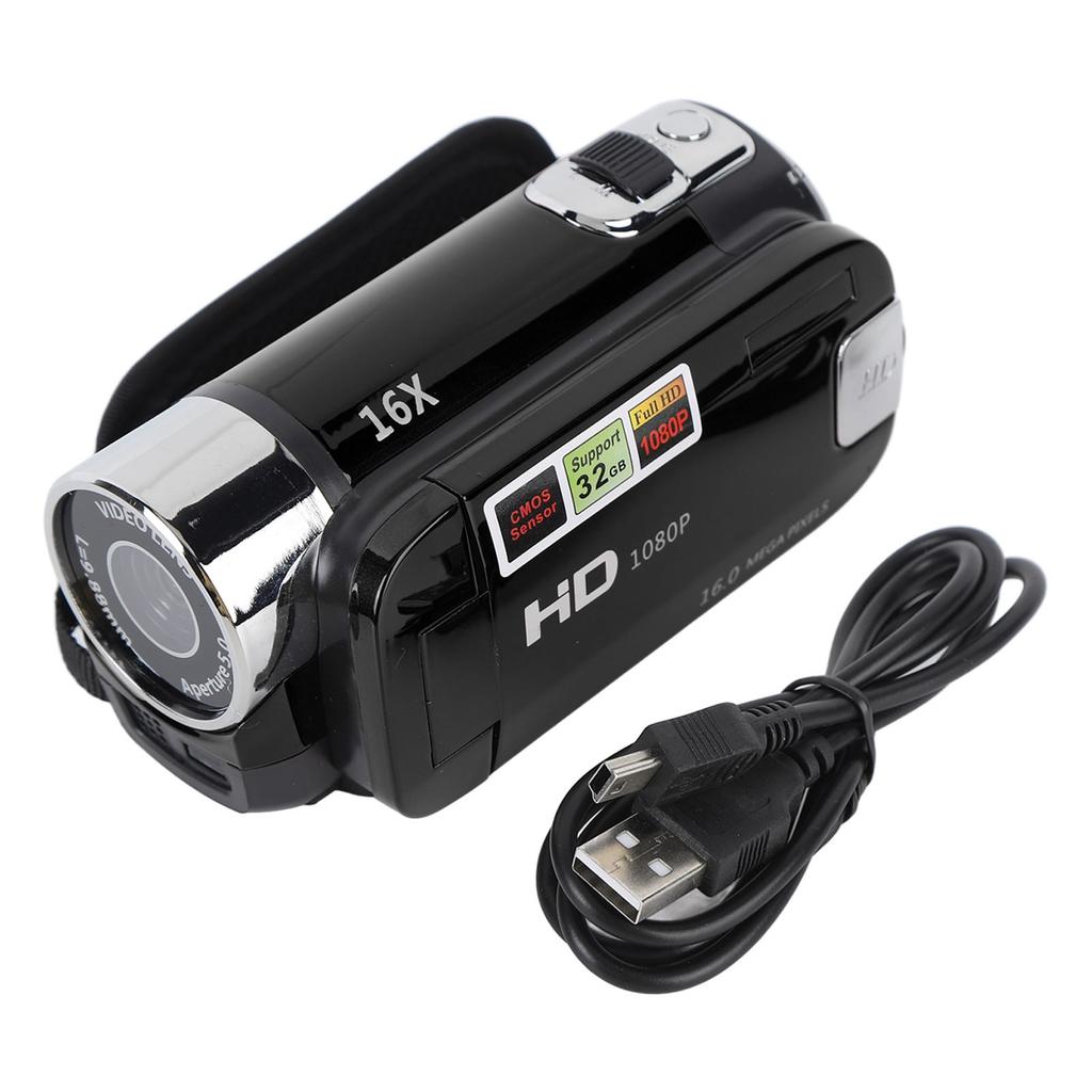 4K 48MP DV Camera 2.7in   Rotatable Screen 16x Digital Zoom Video Camera with USB Cable