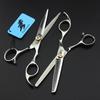 6.0 Inch Bright Light, Cross Flower, Screw, Hair Scissors, Hair Scissors, Flat Scissors, Bangs Scissors, Tooth Scissors, Thin