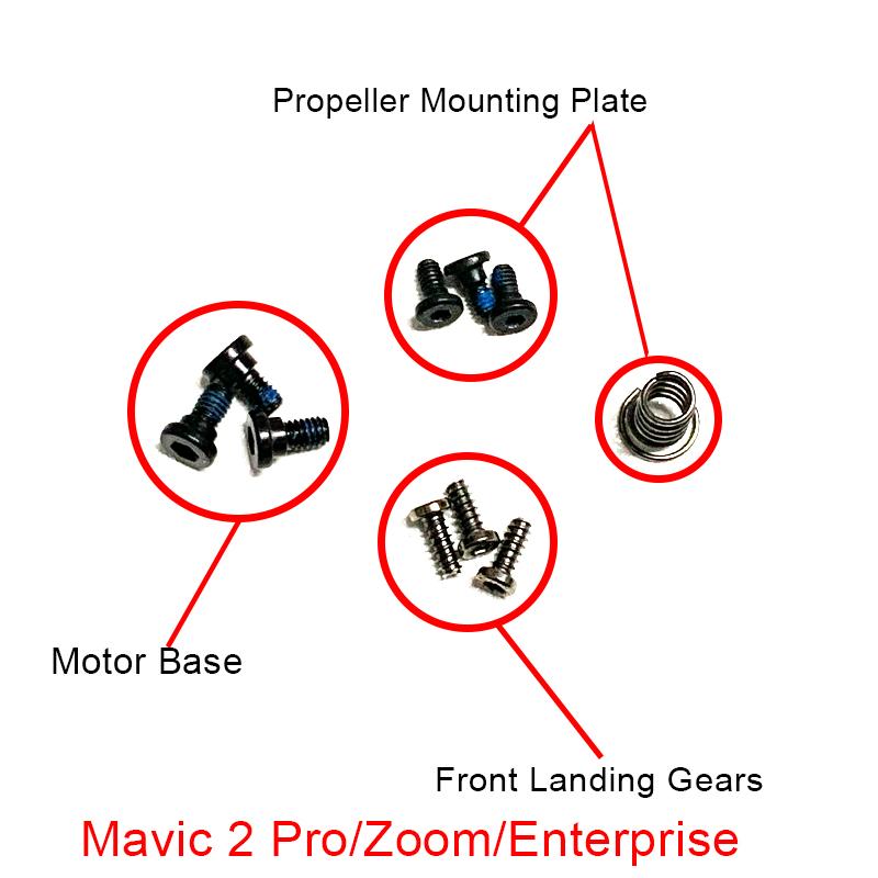 Original Mavic 2 Pro Middle Shell Mavic 2 Pro Bottom Cover Mavic 2 Enterprise Motor Arm Landing Gear for DJI Mavic 2 Series