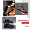 Martin Men's Winter Boots: Large Size, Anti-Cold, Plus Velvet, Warm Outdoor Sports and Casual Shoes