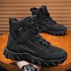 New men's autumn and winter fashionable casual ankle boots, outdoor hiking desert boots, work men's ankle boots