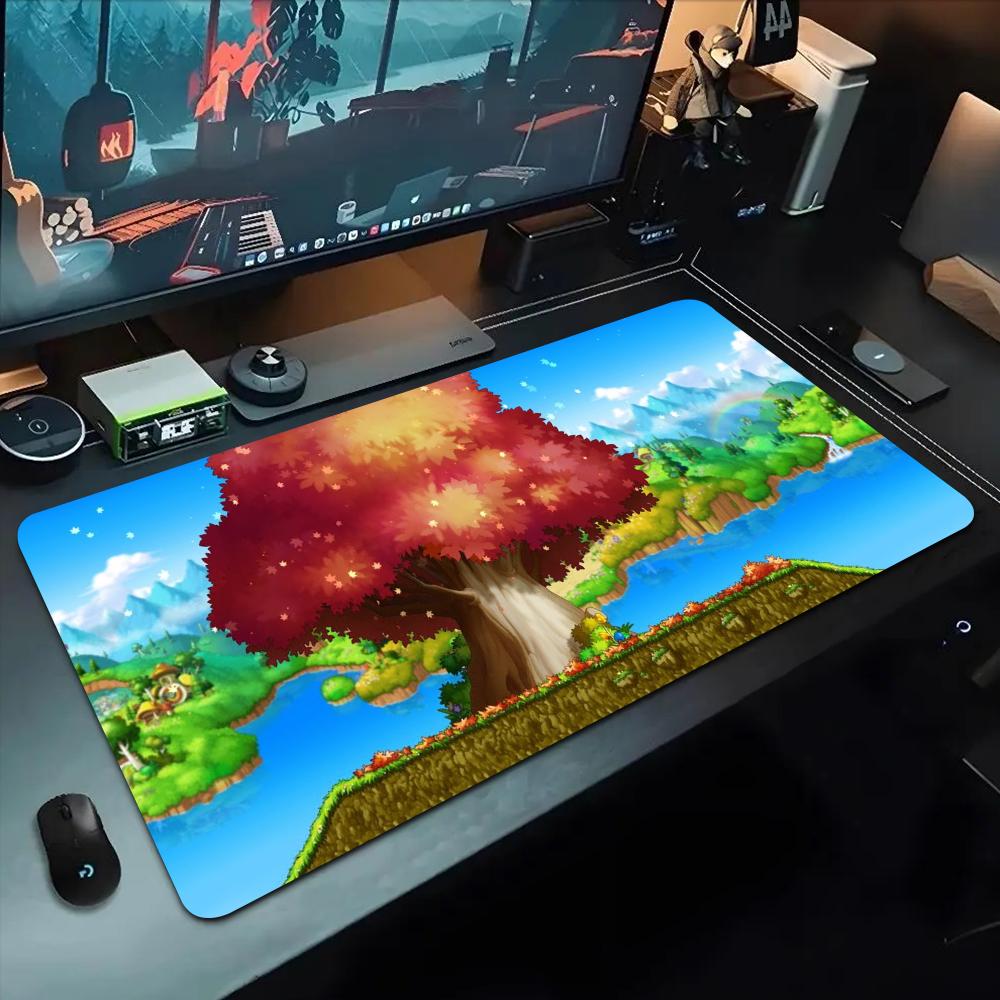 

MapleStory Mouse Pad 500X1000 mm Large Gaming Mousepad Gamer XL Rubber Otaku Keyboard Pad Laptop Desk Mat 600x300x2mm