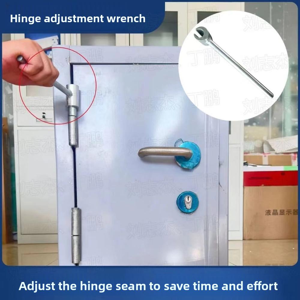 Double-head adjustment door seam tool multi-specification process, labor-saving, flag-shaped, surface-mounted hinge, selected seam adjustment wrench