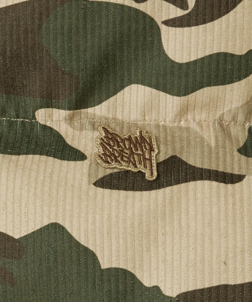 Brownbreath Tag Corduroy Camouflage Vest - Khaki