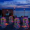 Outdoor LED Solar Fairy Lights Waterproof Landscape Pathway Decor Lawn Lamp for Villa Street Patio Balcony