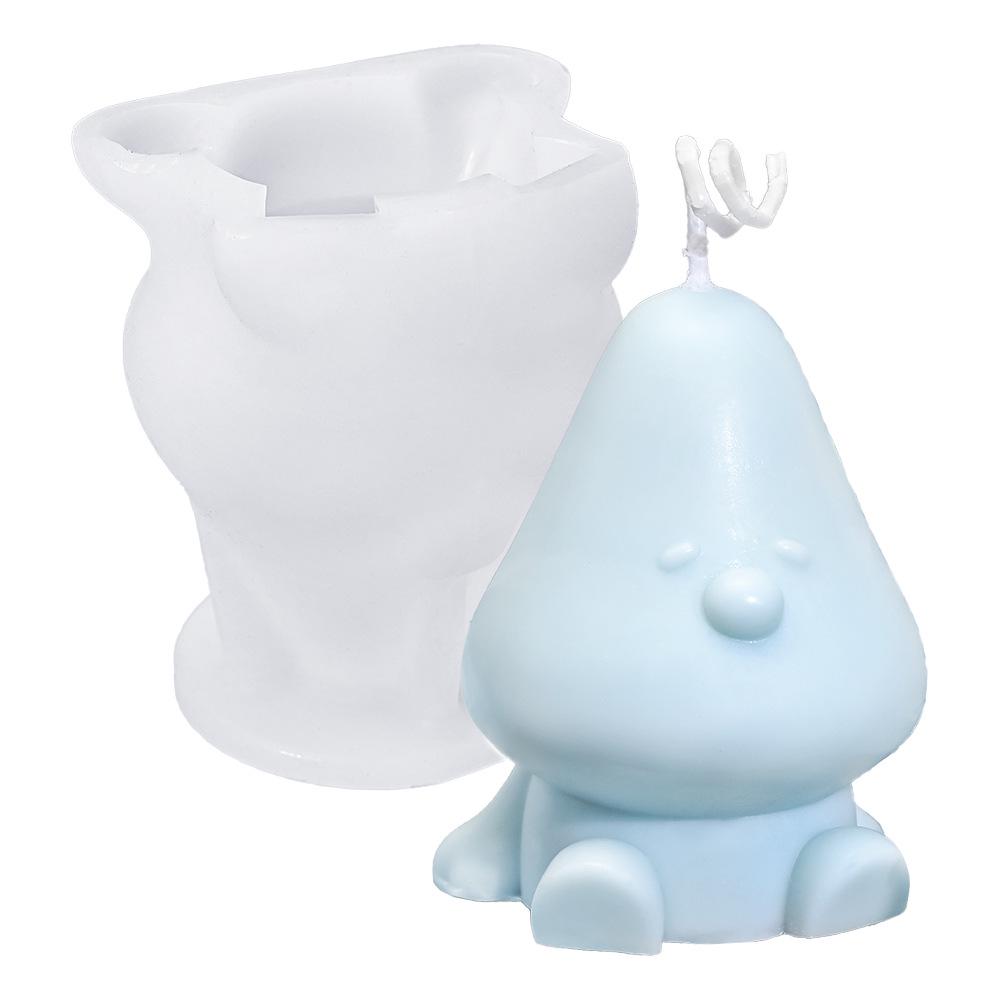 DIY Elf Christmas Tree Candle Mold – Scented Silicone for Holiday Decor