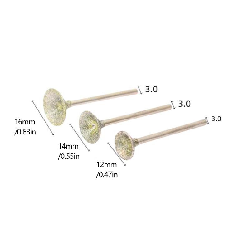3pcs Snooker Pool Billiards Multifunction Tool for Cue Tip Shaping Repair Grinder Accessory for Billiard Cue Tip