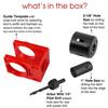 Remove Material Accurate Scoring and Chiseling Door Installation Kit Portable Ball Lock Hole Opener+Door Latch Installation Kit